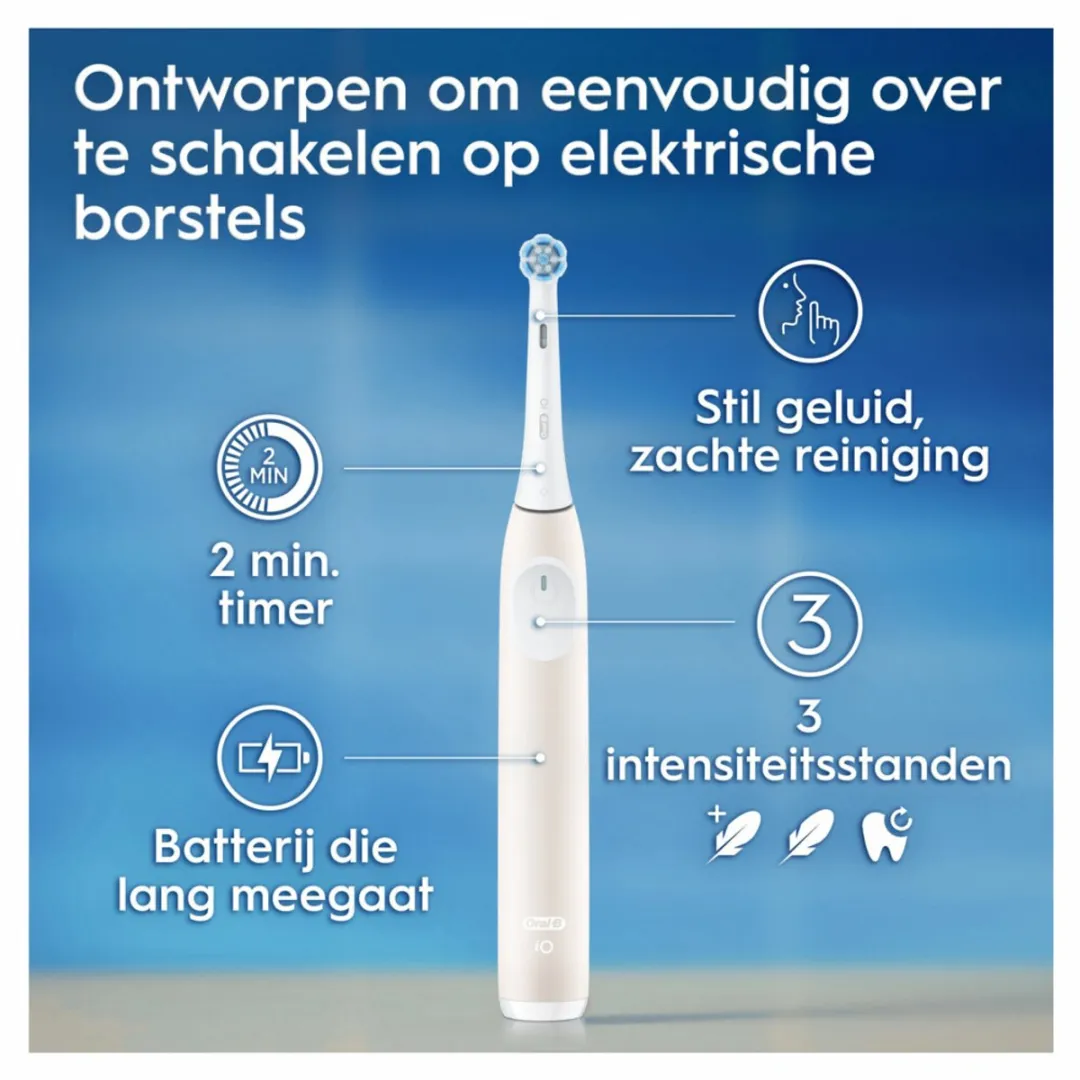 Oral-B iO 2 Elektrische Tandenborstel Roze - 6 Stuks