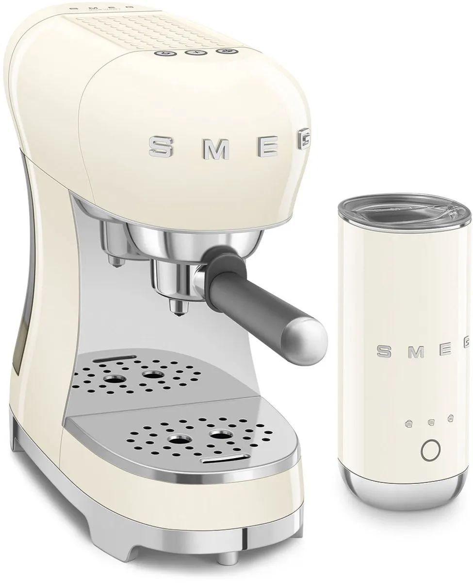 Smeg ECF12CREU Espressomachine - 15 bar - Crème - afbeelding 6 van 6