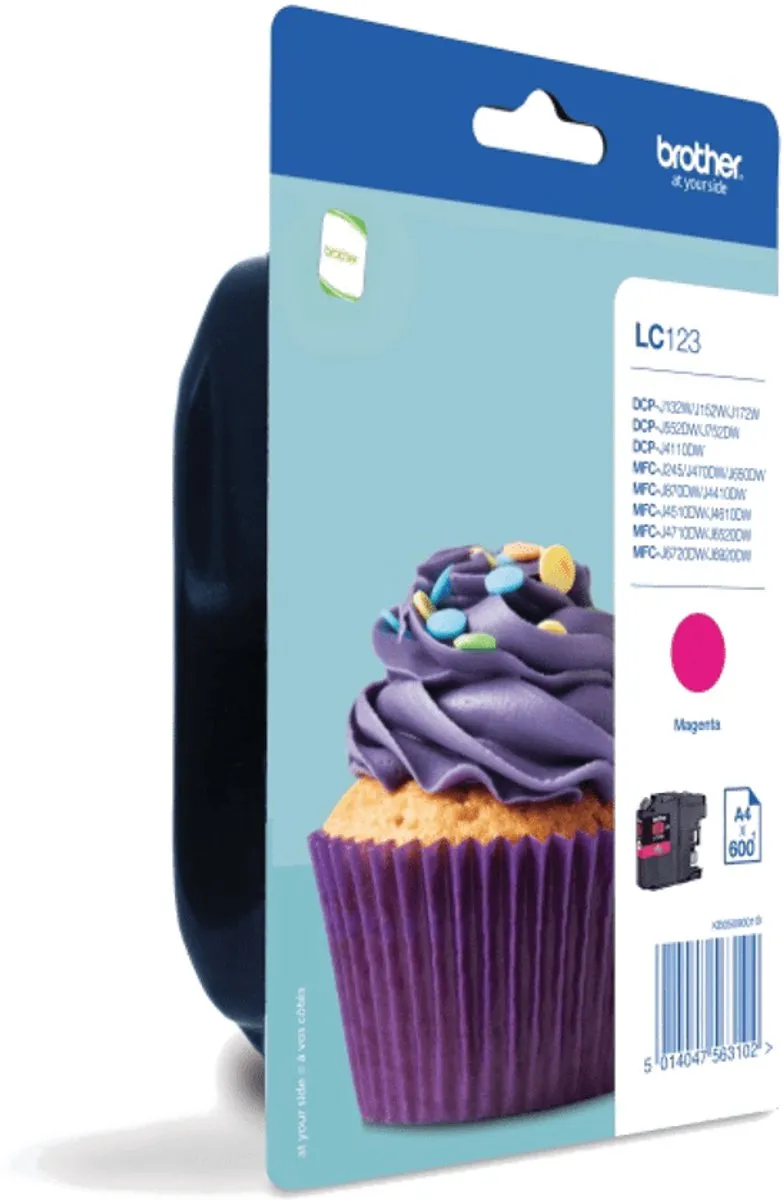 Brother LC-123MBP Inktcartridge Magenta