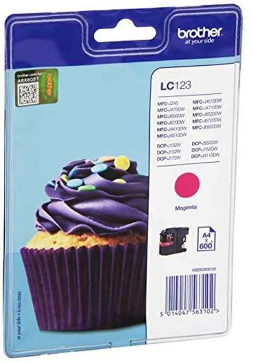 Brother LC-123MBP Inktcartridge Magenta