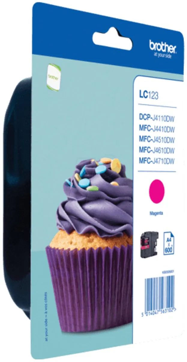 Brother LC-123MBP Inktcartridge Magenta