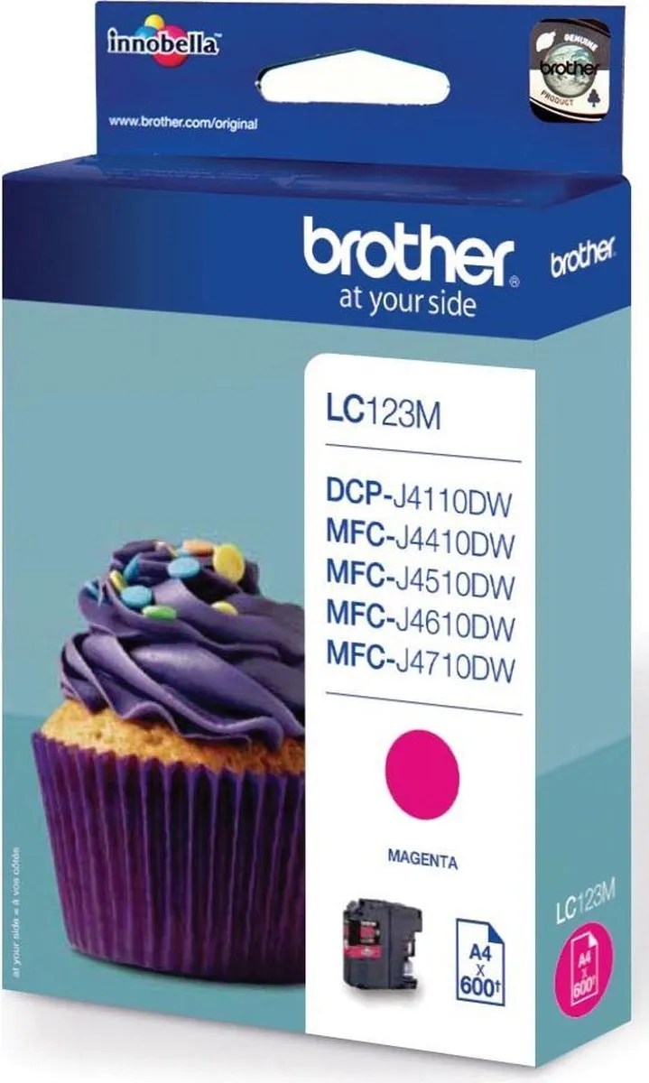 Brother LC-123MBP Inktcartridge Magenta