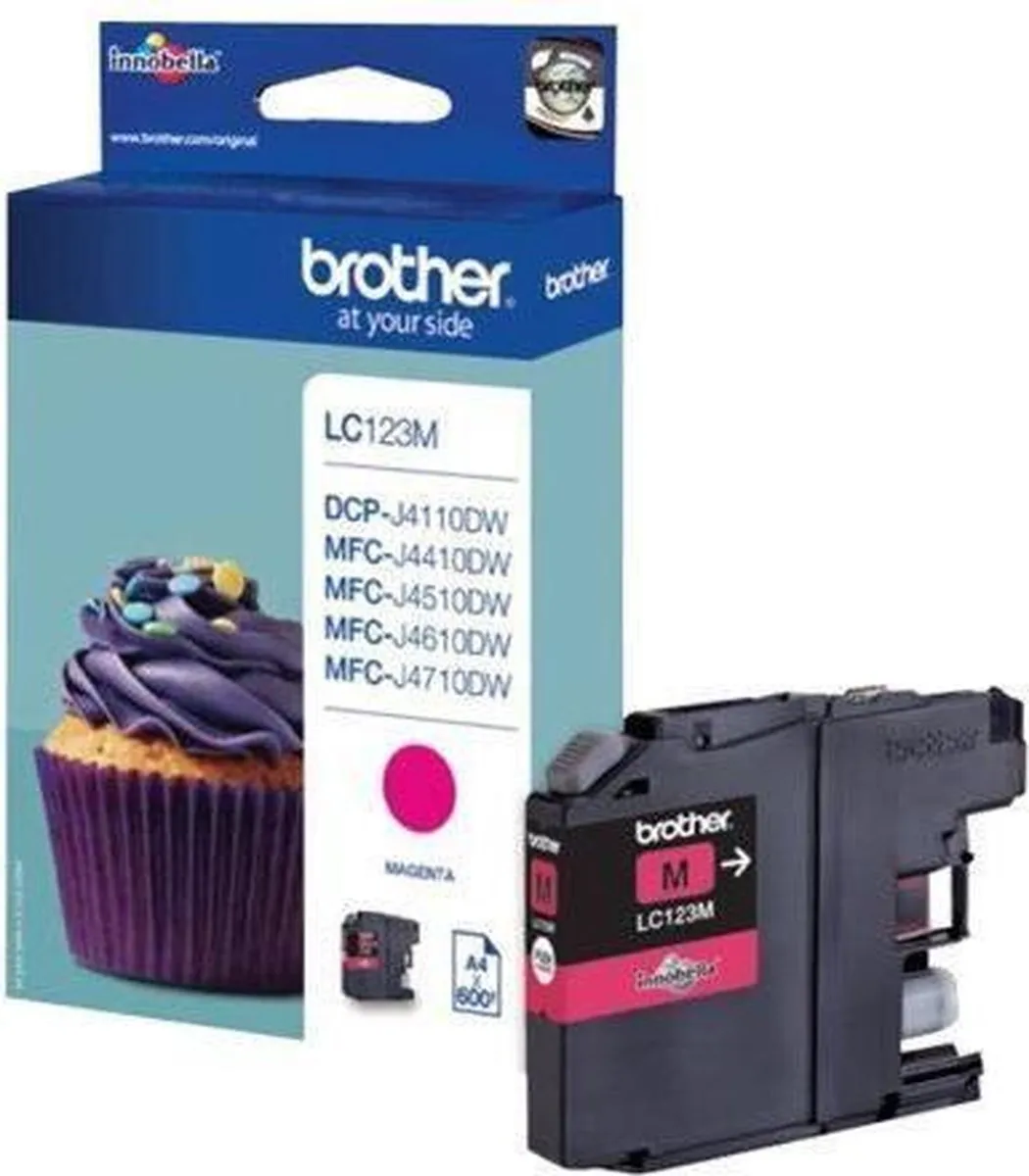 Brother LC-123MBP Inktcartridge Magenta
