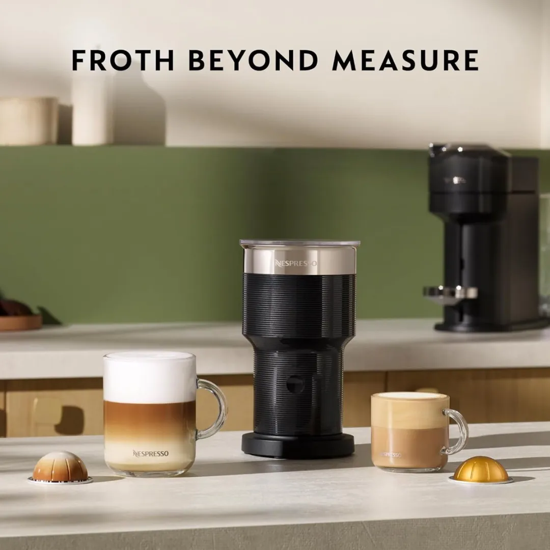 Nespresso Aeroccino XL Melkopschuimer - Zwart - afbeelding 5 van 6
