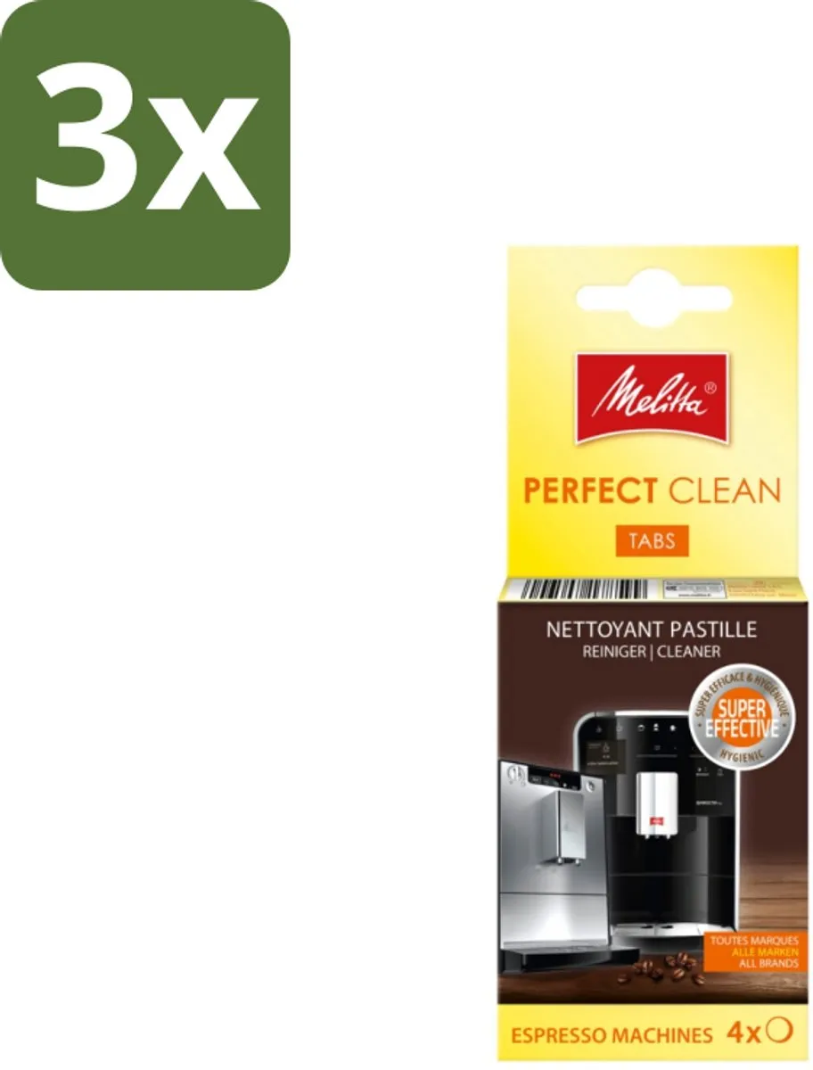 Melitta Perfect Clean Reinigingstabletten 6785262