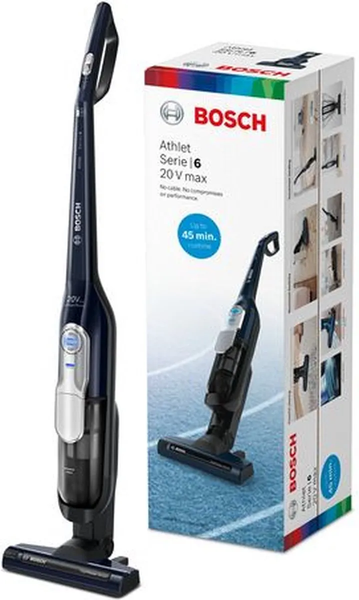 Bosch Athlet BCH85N Steelstofzuiger - Blauw - afbeelding 6 van 6