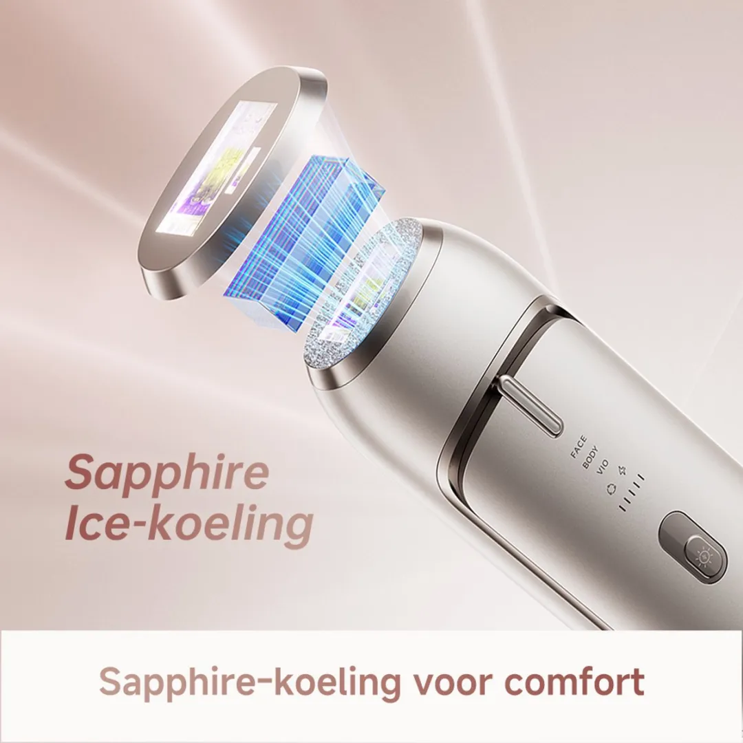 Dreame Nova IPL Onthaarapparaat AHR01 - Saffier ICE - AI Huiddetectie - afbeelding 6 van 6