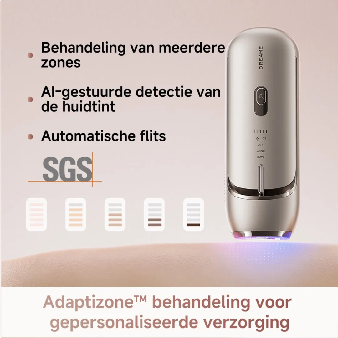 Dreame Nova IPL Onthaarapparaat AHR01 - Saffier ICE - AI Huiddetectie
