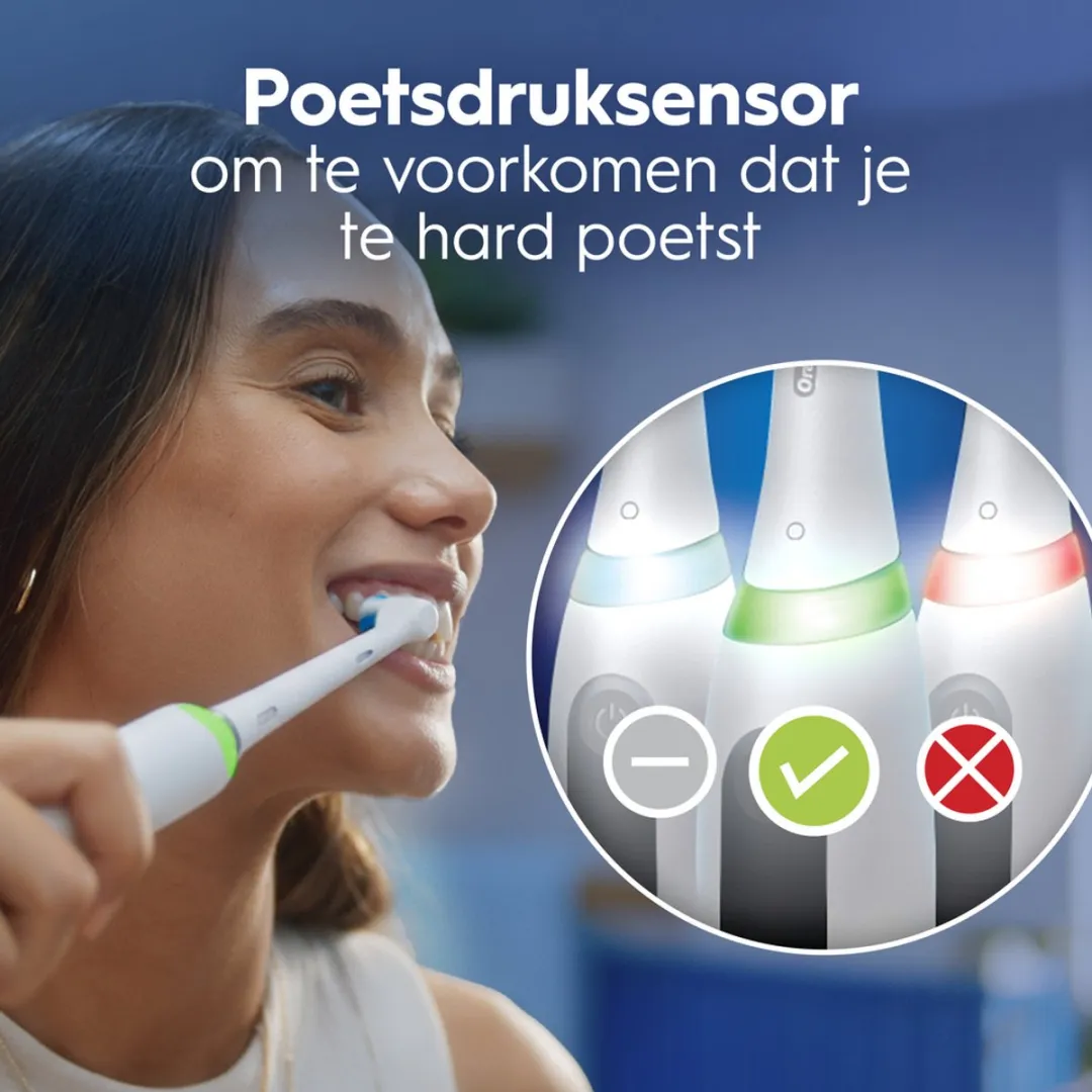 Oral-B iO 3 Elektrische Tandenborstel 80859342 - Wit - afbeelding 6 van 6