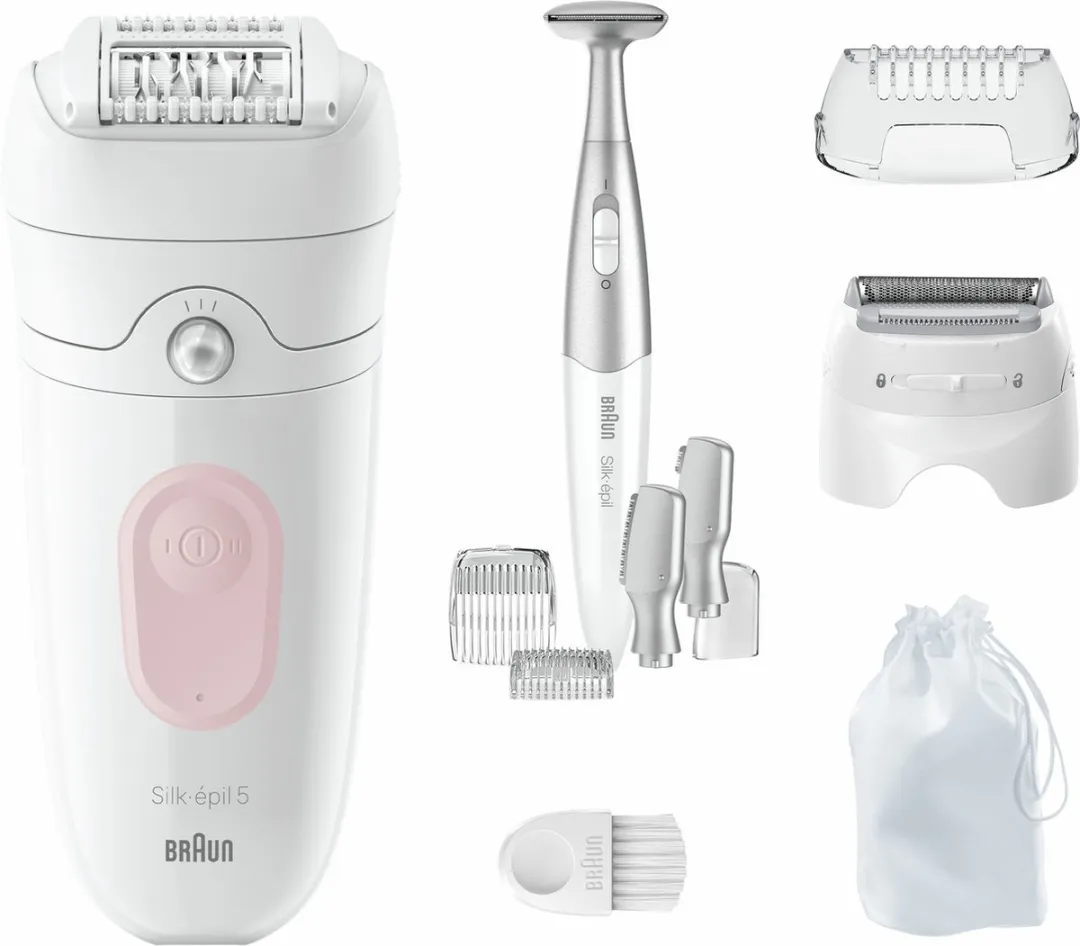 Braun Silk-epil 5-230 Epilator - Roze/Wit