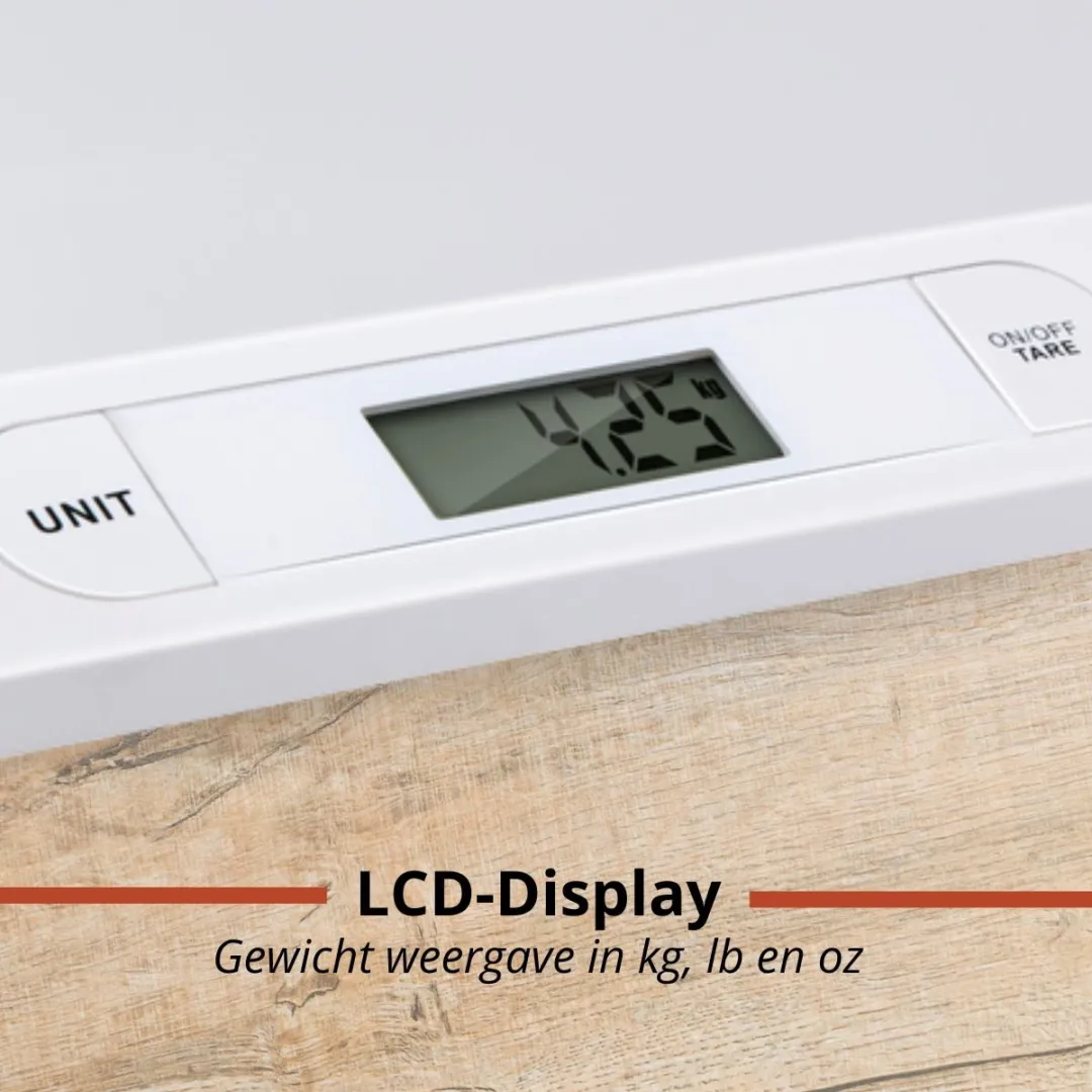 Grundig Digitale Babyweegschaal 18kg - Wit