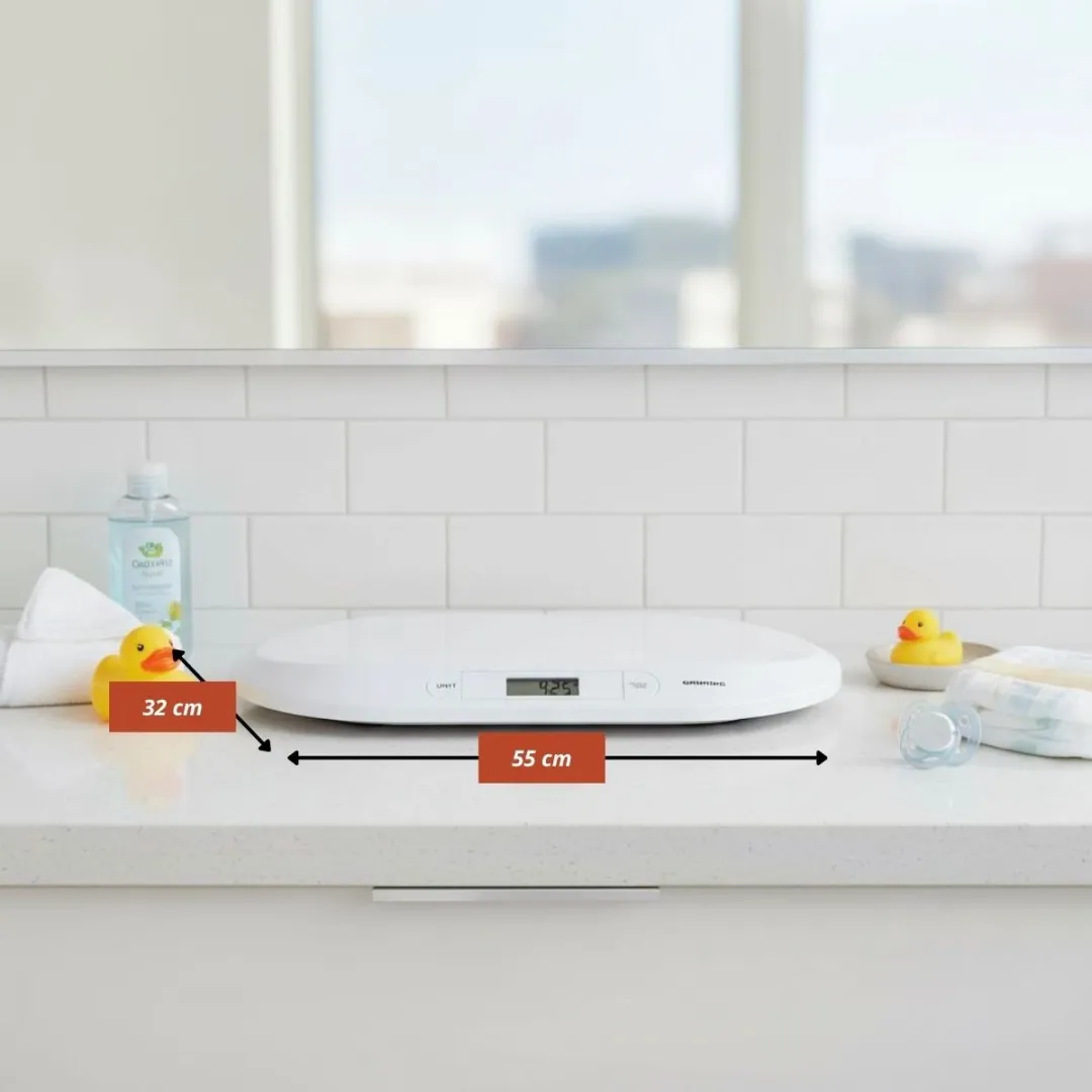 Grundig Digitale Babyweegschaal 18kg - Wit