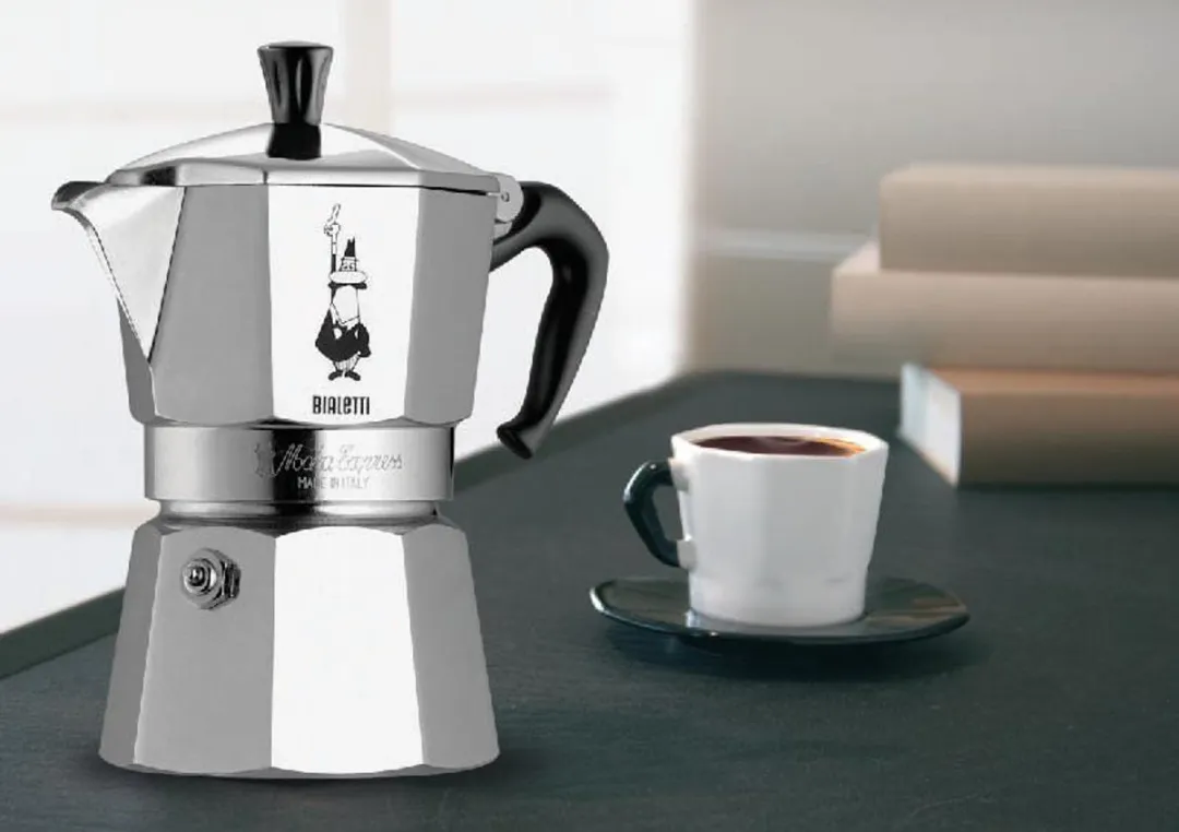 Bialetti Moka Express 6 Staal