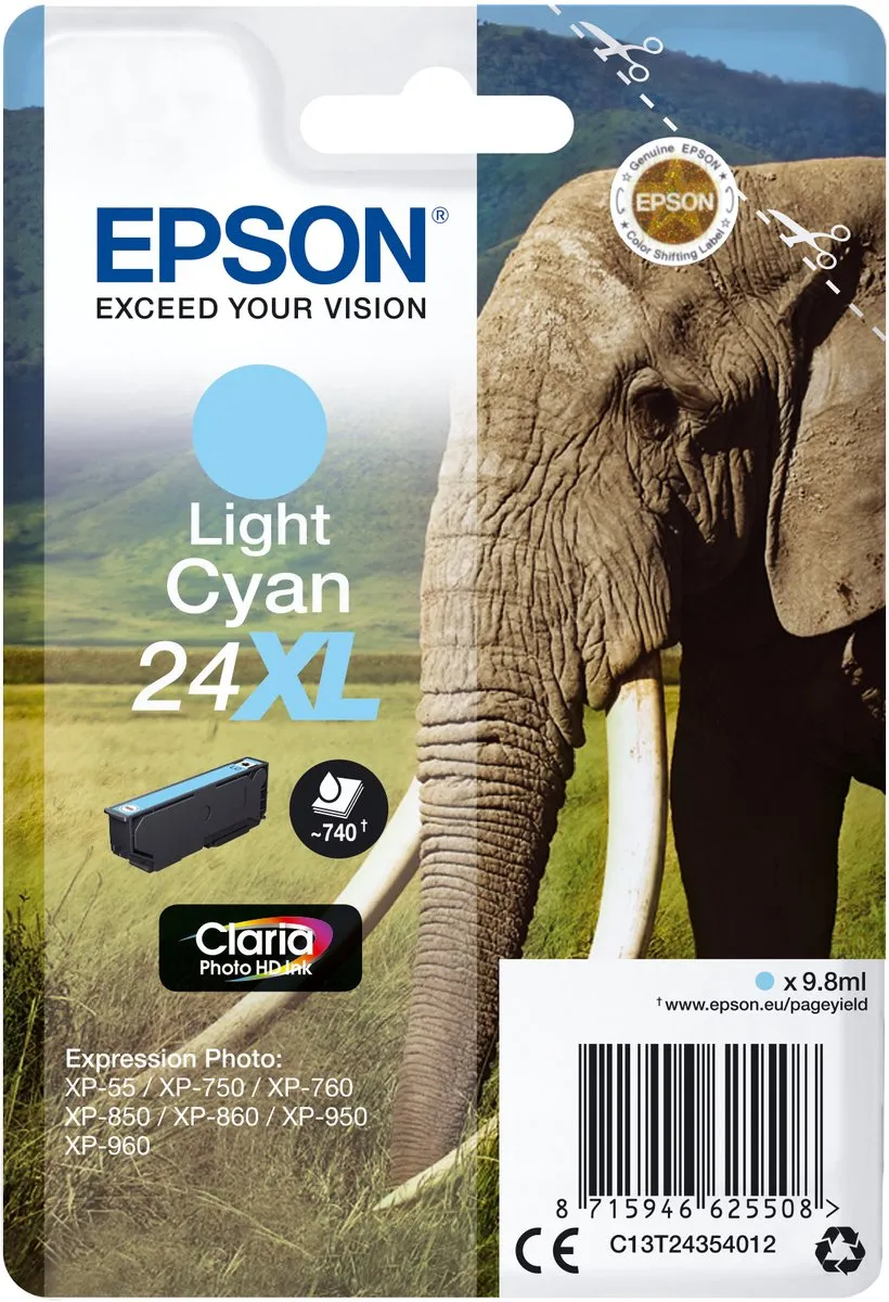 Epson 16XL Inktcartridge Multipack - 500 pagina's - Multi