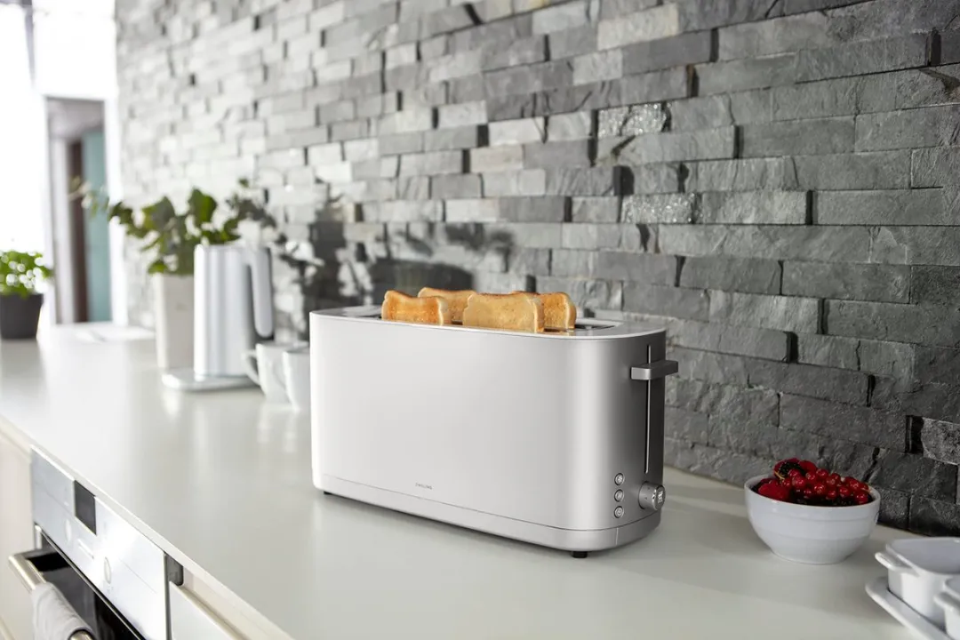 Zwilling Enfinigy Broodrooster 4 Sneden - 1800W - Zilver - afbeelding 4 van 6