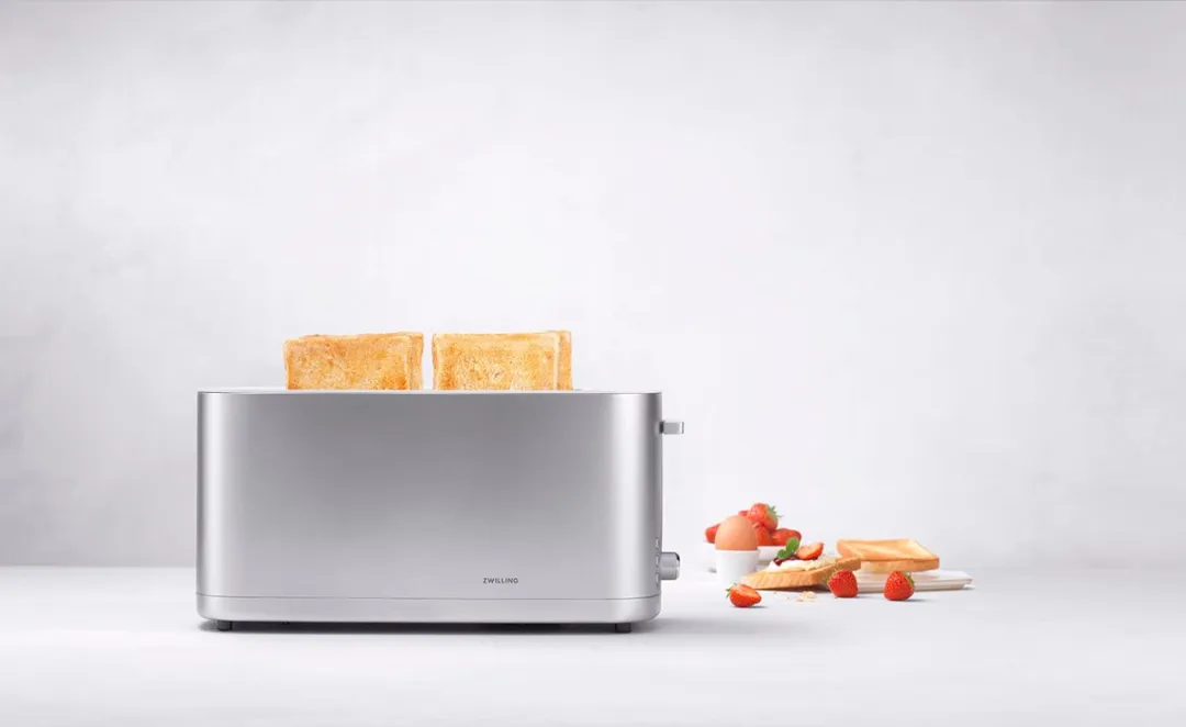 Zwilling Enfinigy Broodrooster 4 Sneden - 1800W - Zilver - afbeelding 3 van 6