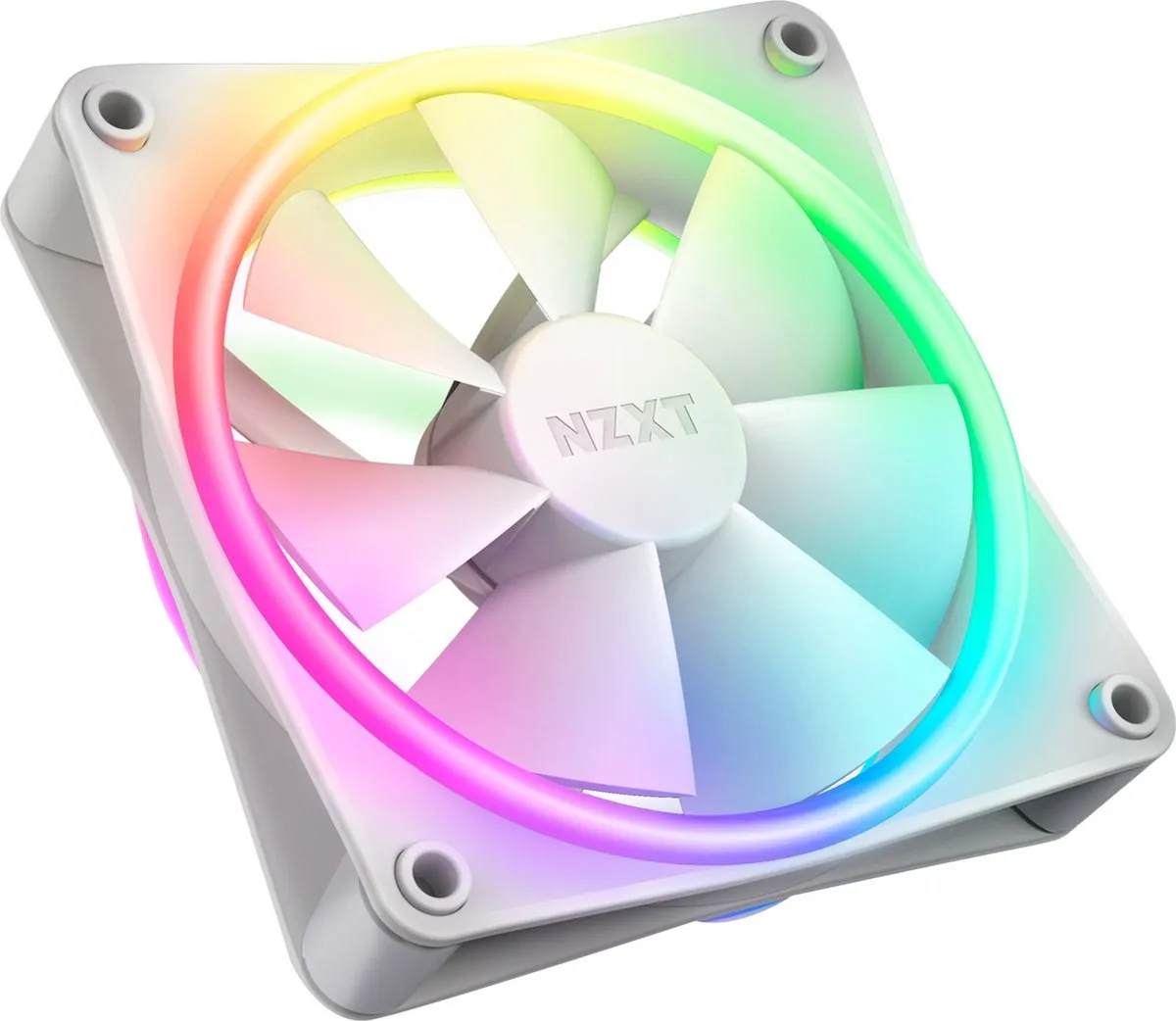 NZXT F120 RGB Duo RF-D12SF-W1 - 120mm Ventilator - Wit