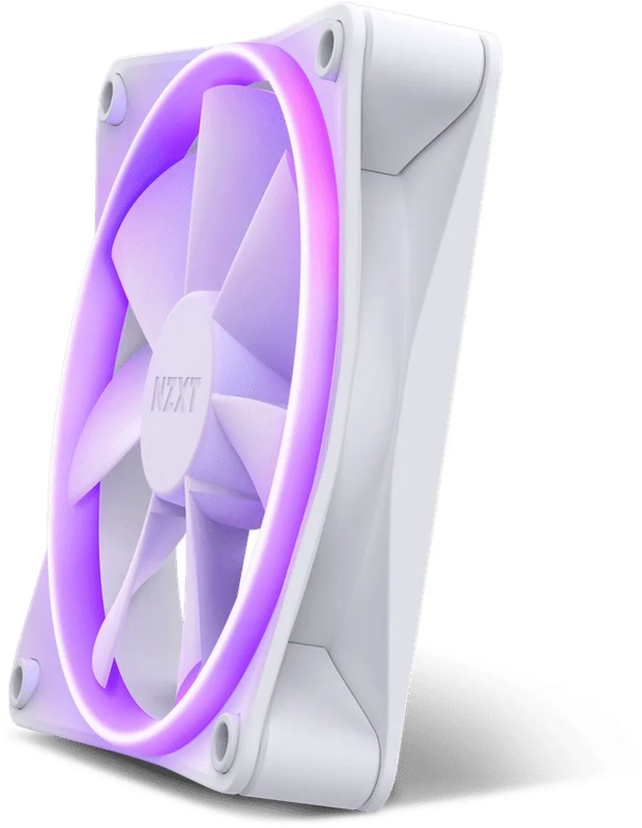 NZXT F120 RGB Duo RF-D12SF-W1 - 120mm Ventilator - Wit