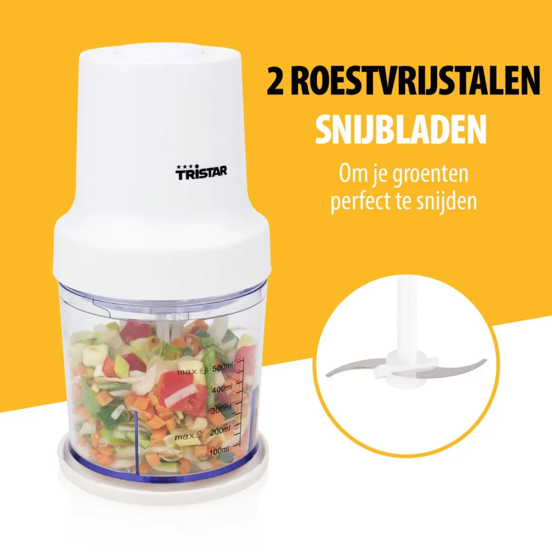 Tristar BL-4023 Hakmolen 400W - Wit