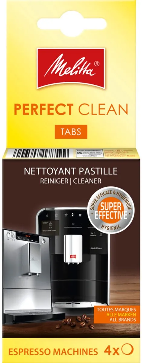 Melitta Perfect Clean Reinigingstabletten 6785262 - 15x25 Stuks