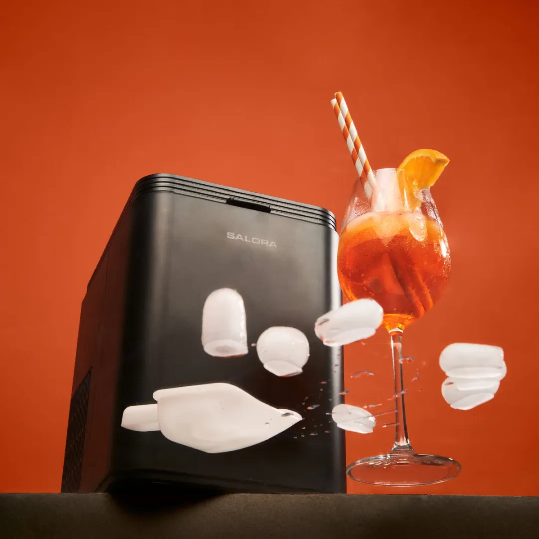 Salora ICEMAKER12B IJsblokjesmachine 12kg/24u - Zwart