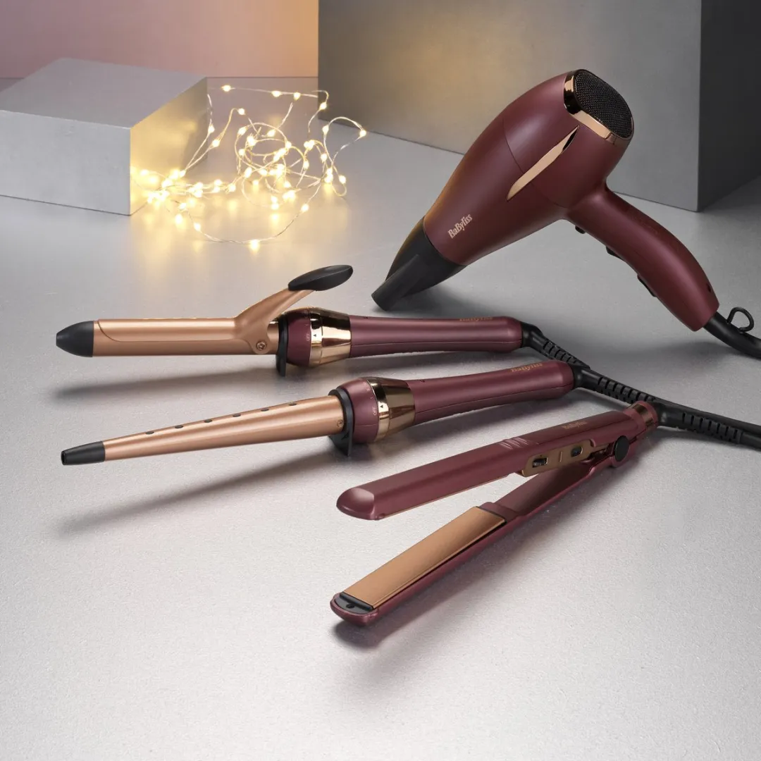 Babyliss Berry Crush Wand 2523PE Krultang - Rood/Rosé Goud