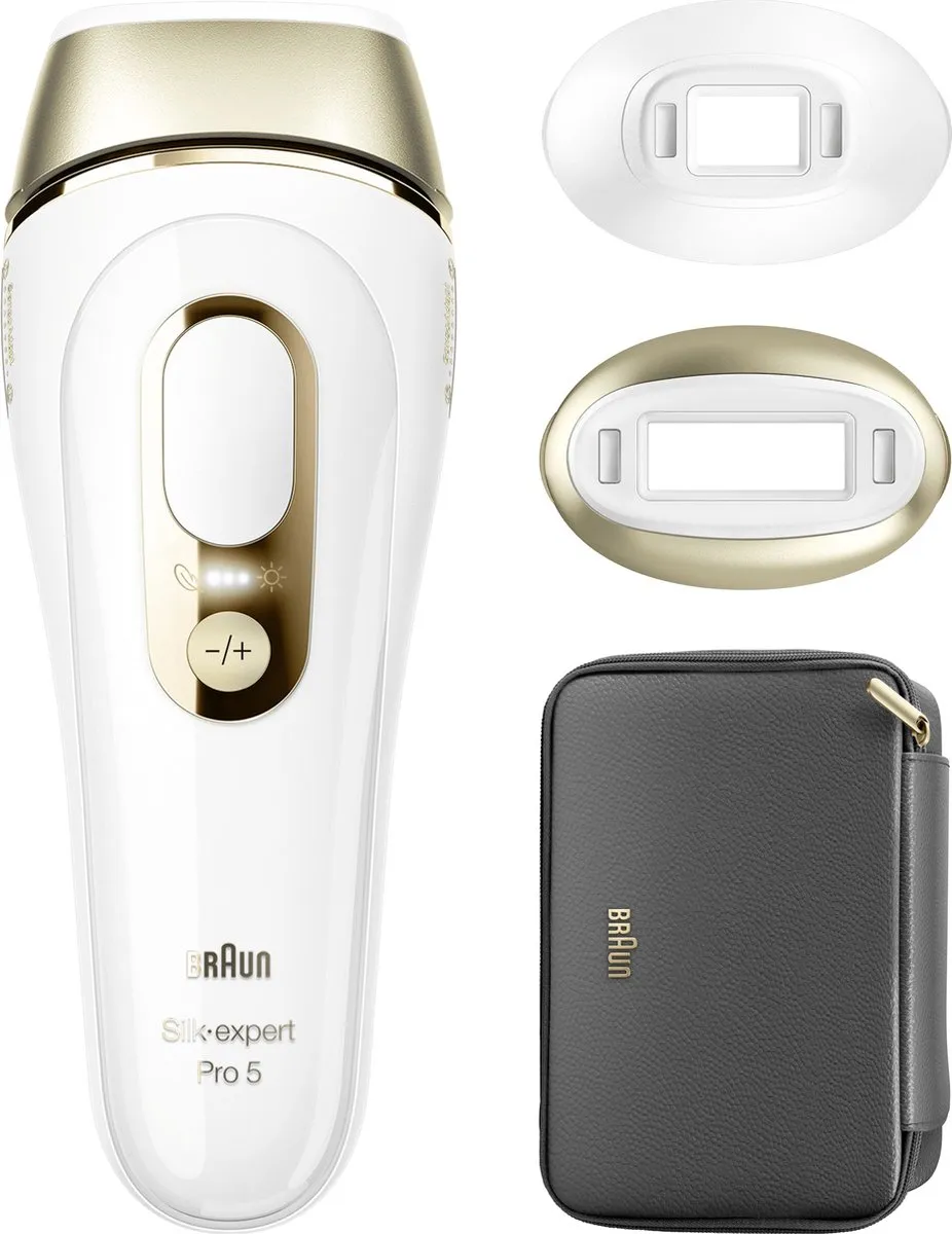 Braun Silk-expert Pro 5 PL5140 IPL Ontharingsapparaat - 400.000 Flitsen - Wit