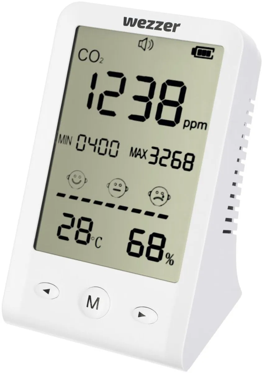 Levenhuk Wezzer Air MC10 Luchtkwaliteitsmeter