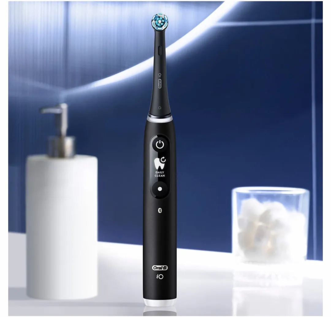 Oral-B iO Series 6 Elektrische Tandenborstel - Zwart - afbeelding 6 van 6