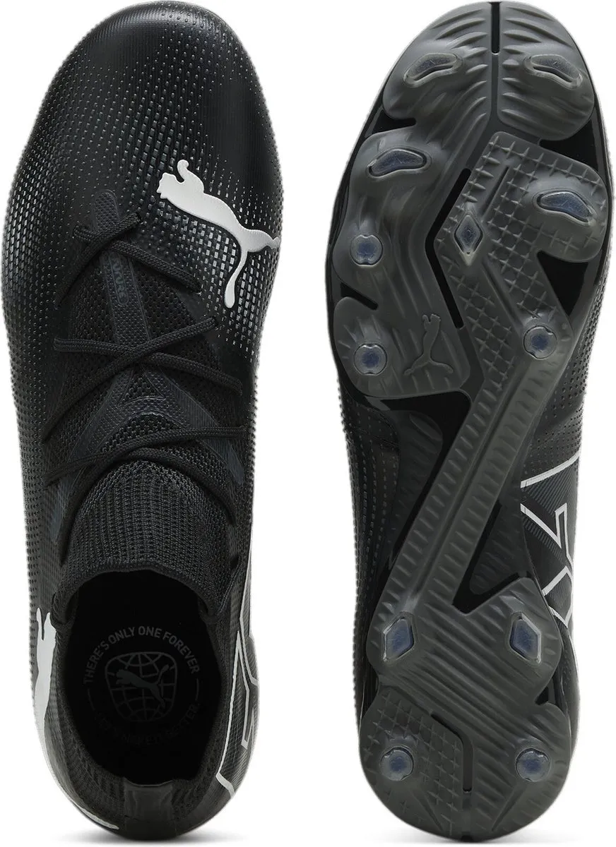 PUMA Future 7 Match FG/AG Heren Sportschoenen 46 - Puma Black-White