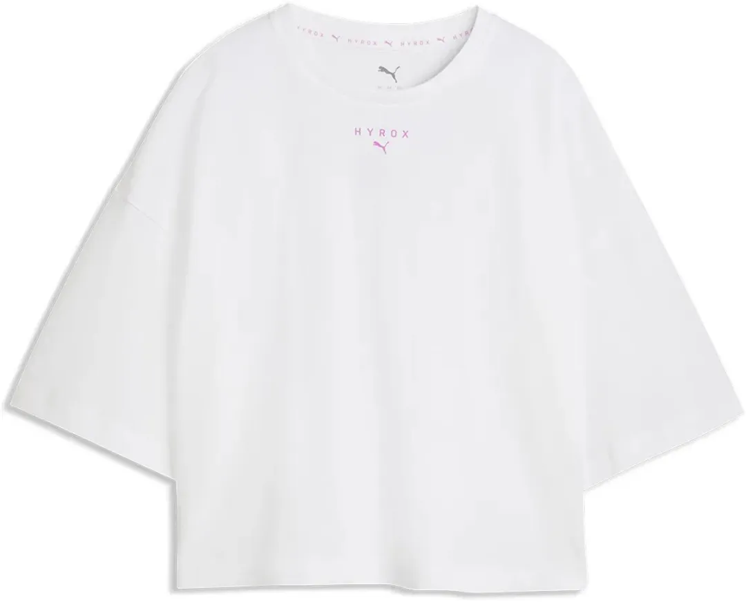 PUMA X Hyrox Lifestyle Cropped T-shirt Wit