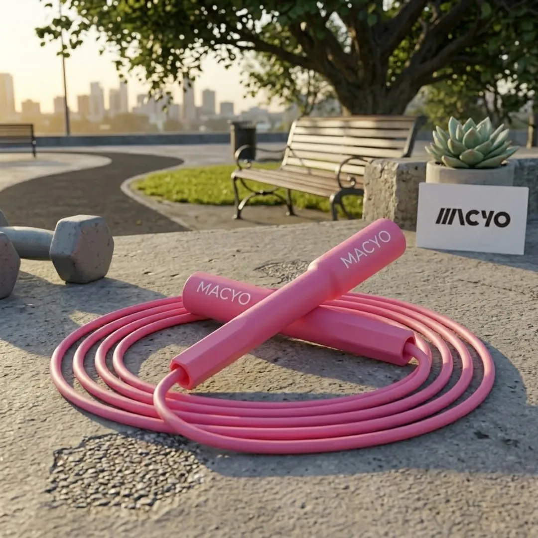 NUVEX Roze Springtouw - Verstelbaar - Cardio Training
