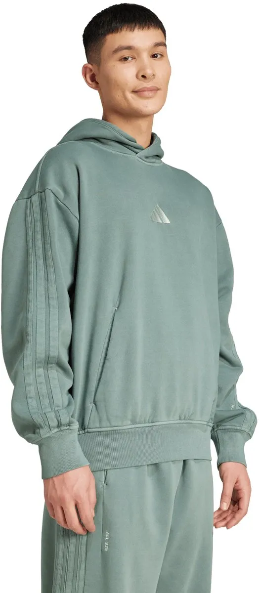 Adidas SZN W FL HD Sweater Heren - Groen - XXL