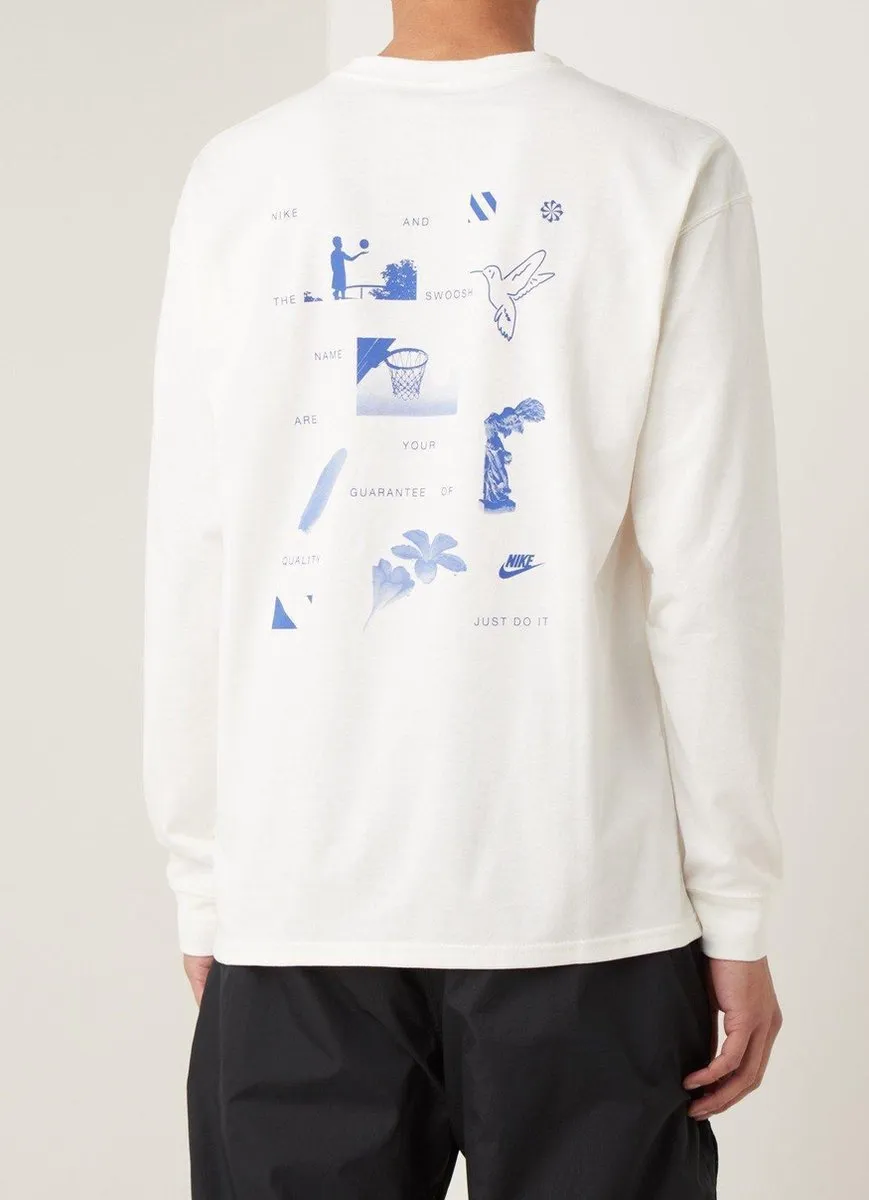 Nike Longsleeve - Wit - XL