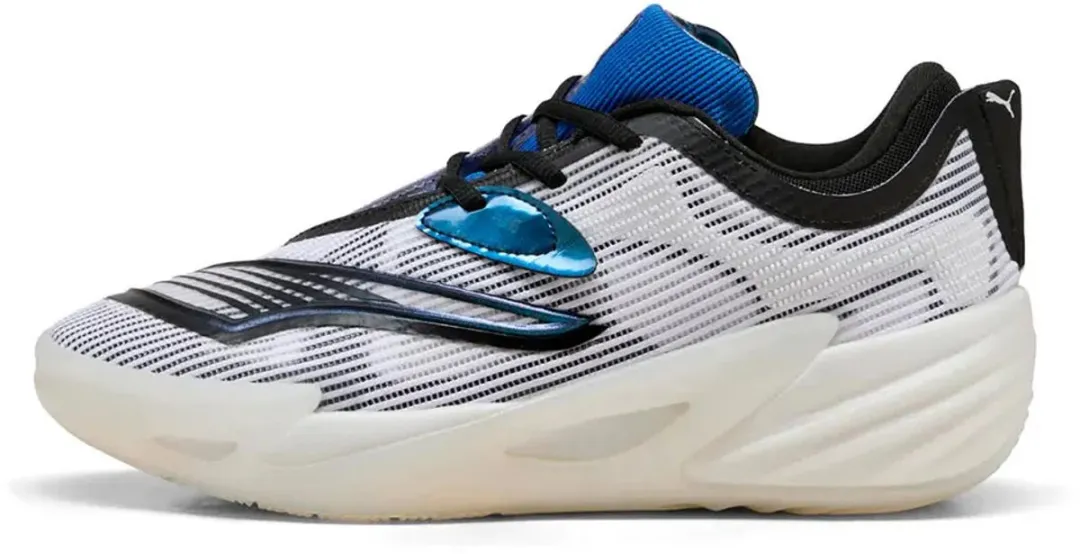 PUMA All-Pro Nitro 2 Shammgod Basketbalschoenen - Wit/Zwart