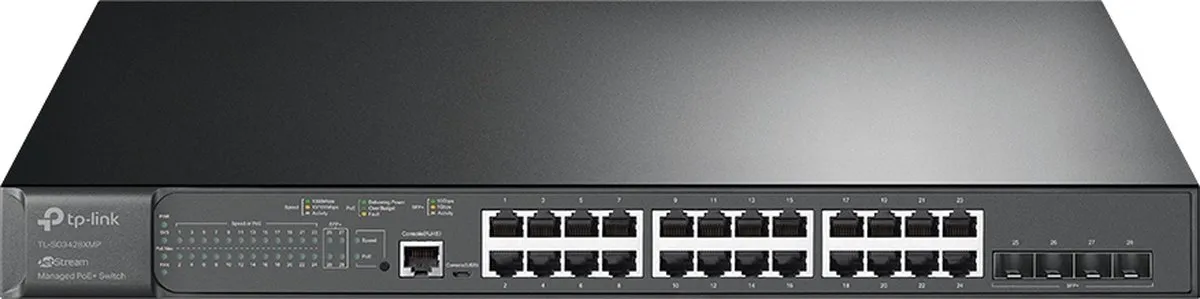 TP-Link TL-SG3428XMP Netwerkswitch 24x PoE