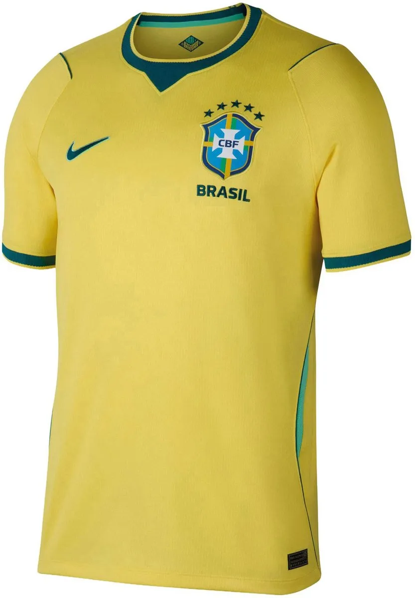 Nike Brazilië WK2026 Thuis Shirt Heren XL - Geel-Groen