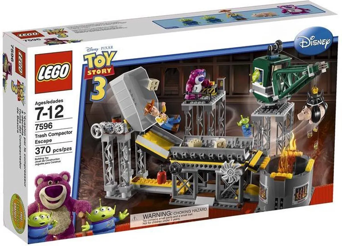 LEGO Toy Story 3 Afvalpers Ontsnapping 7596 - 370 Stukken - afbeelding 2 van 3