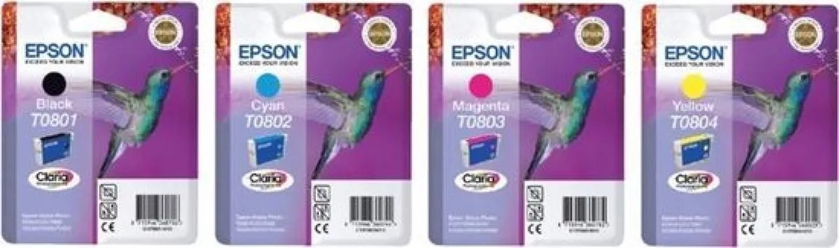 Epson T0804 Inktcartridge Geel