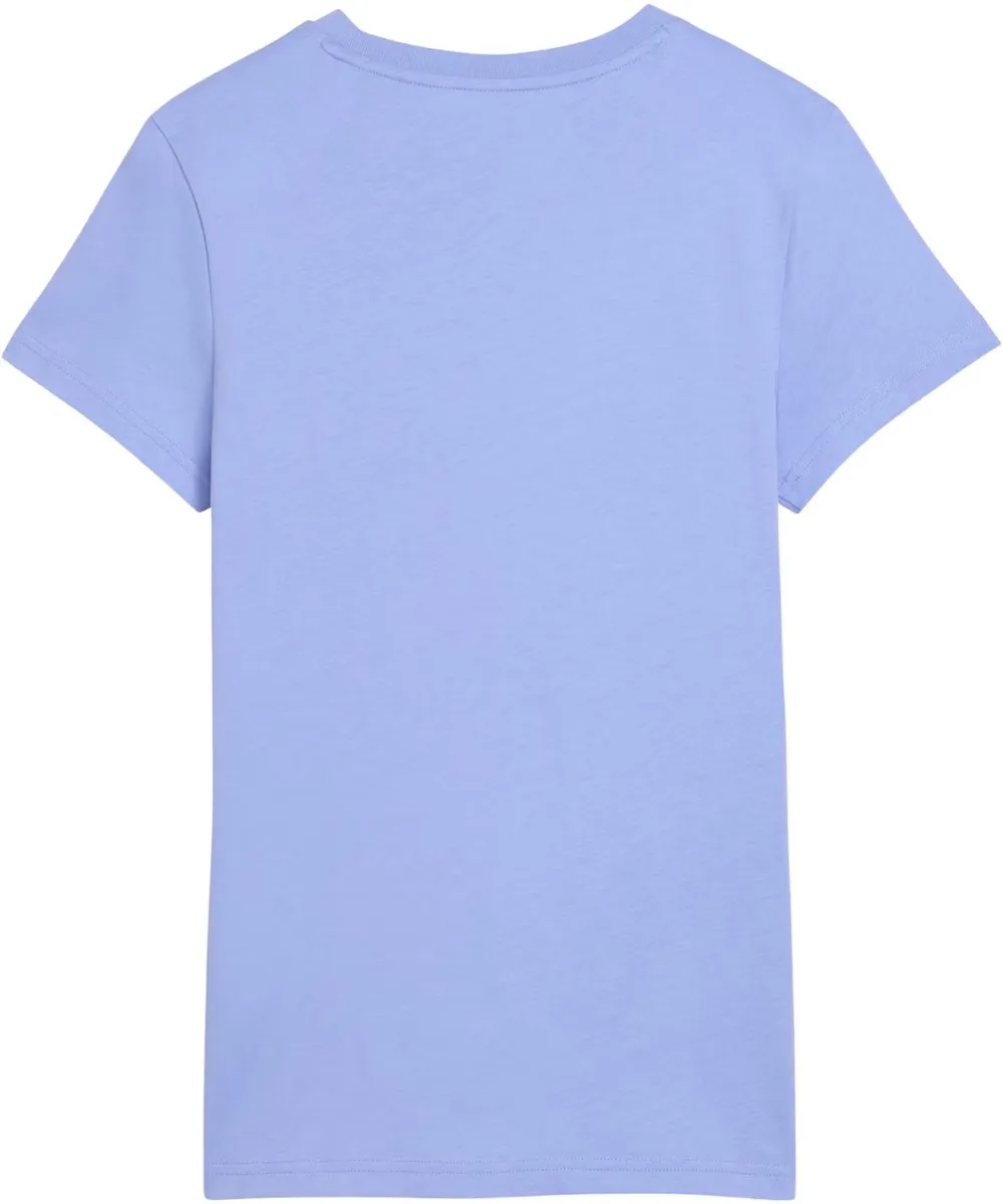 PUMA ESS Small No.1 Logo Tee Dames - Paars