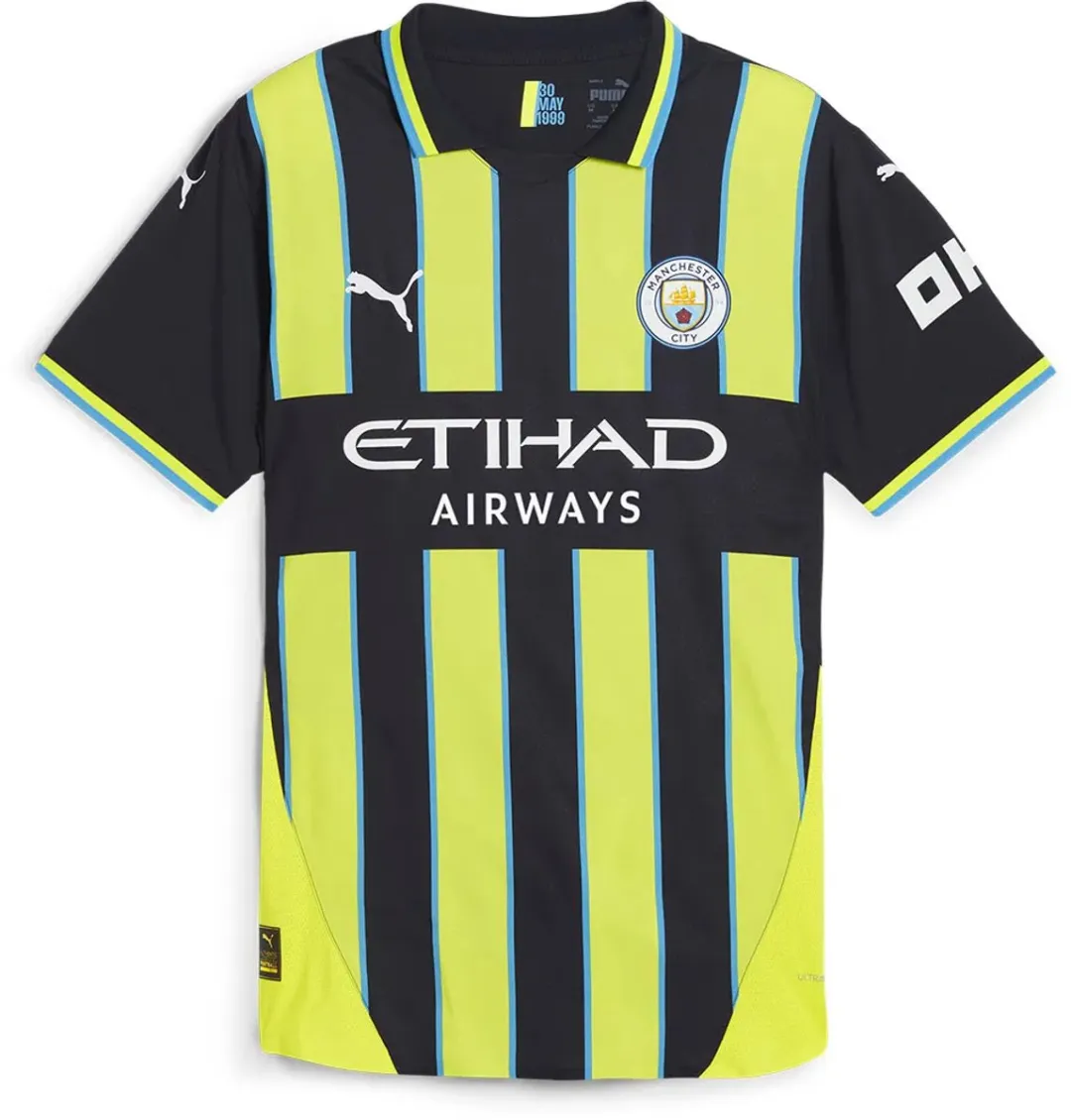 PUMA Manchester City FC Authentic 24/25 T-shirt - Geel M
