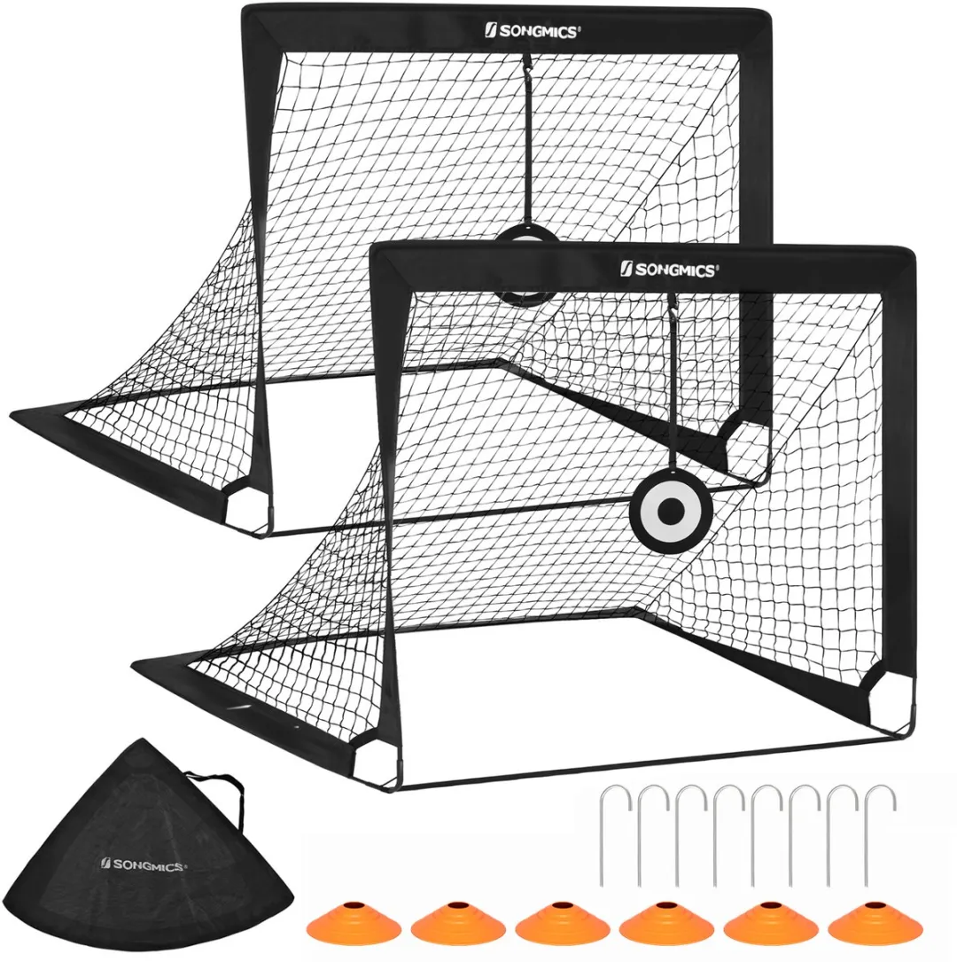 Songmics SZQ422B01 Voetbaldoel Set