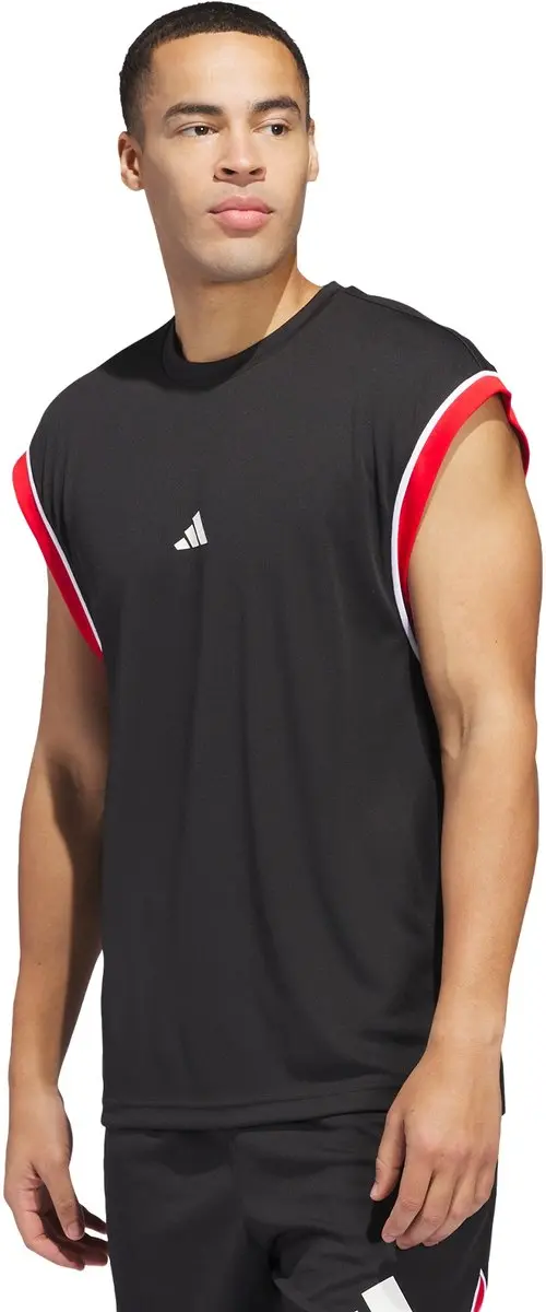 Adidas Performance Basketball All-World Mouwloze Tanktop JI7577 - Heren - Zwart