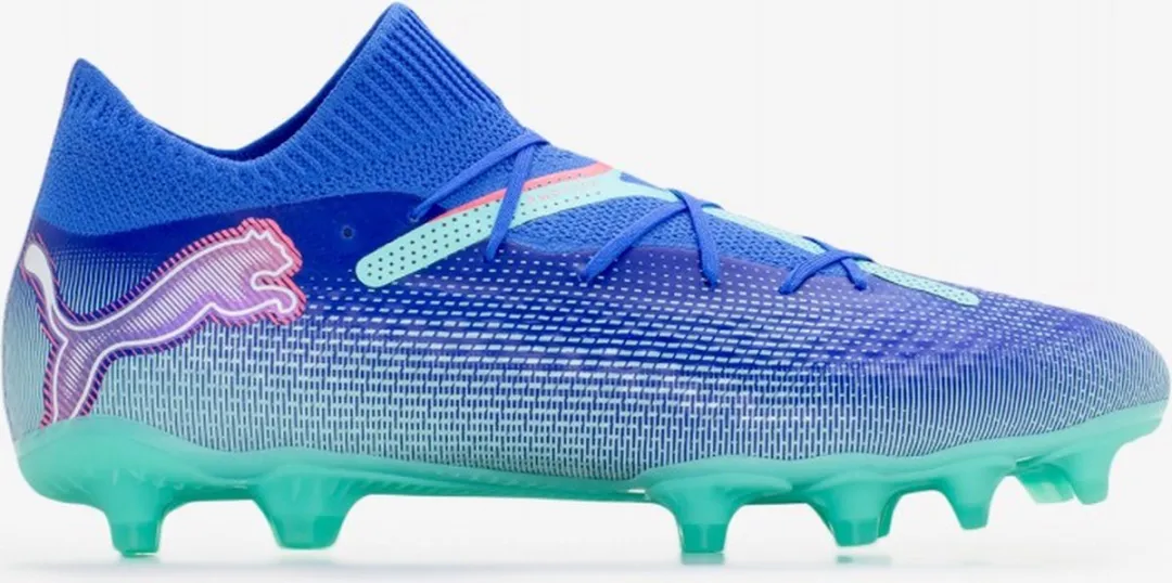 PUMA Future 7 Pro FG Voetbalschoen - 44 - Blauw