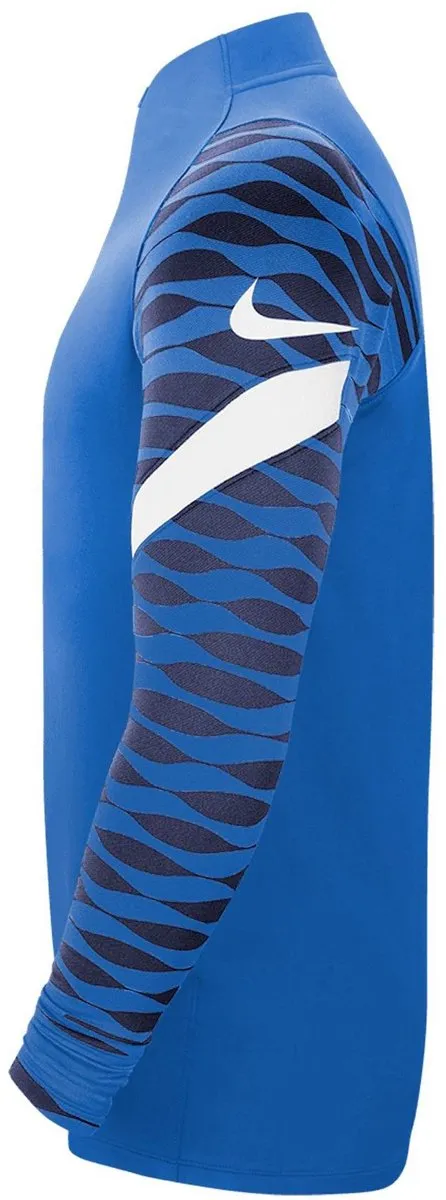 Nike Dri-FIT Strike Trainingssweater Heren L - Blauw/Zwart/Wit