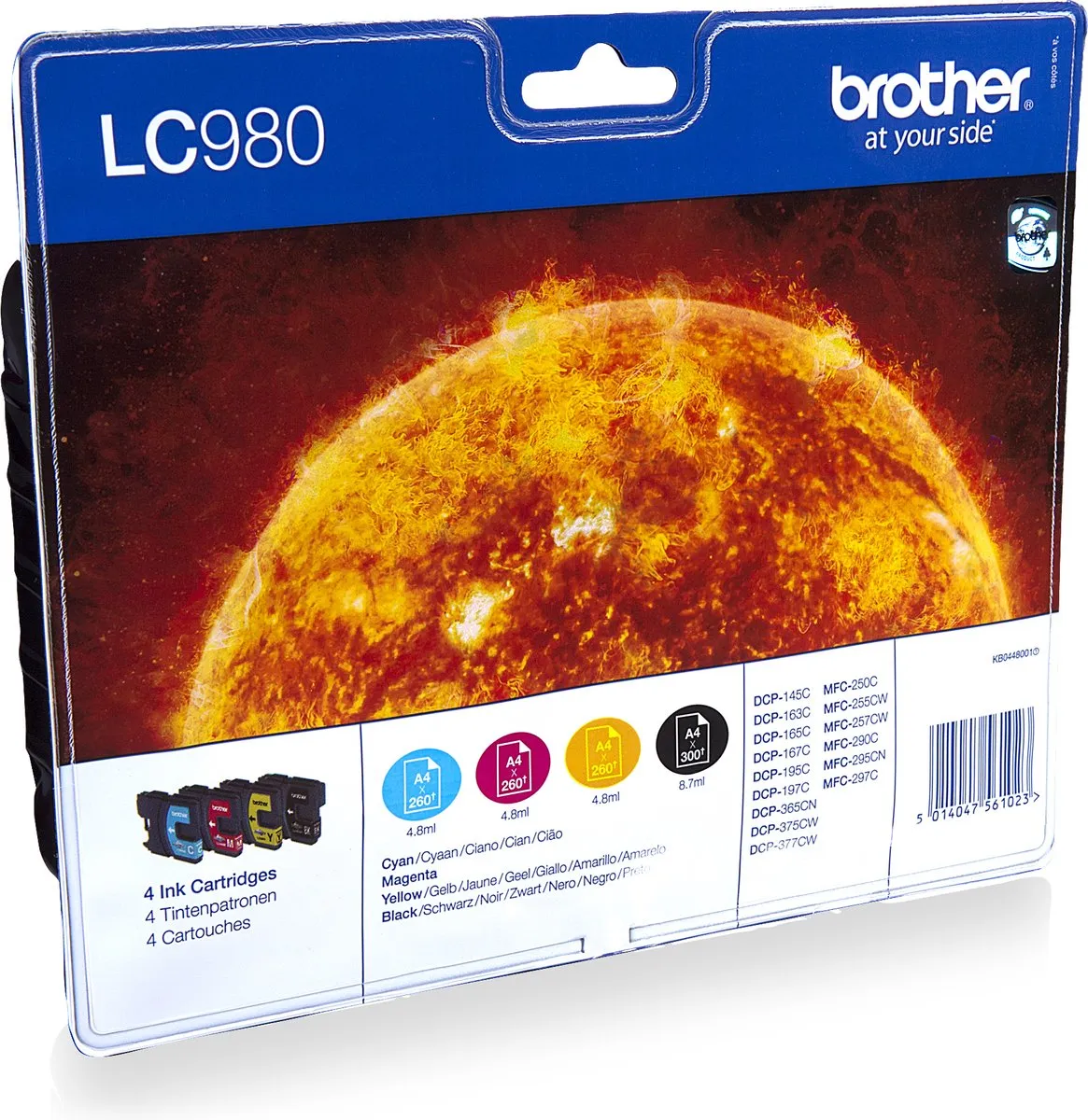 Brother LC-980VALBP Inktcartridges