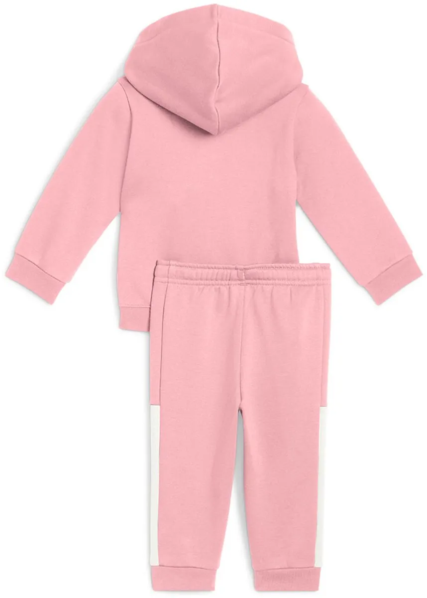 PUMA Minicats Ess Block Trainingspak - Roze 3-6 maanden