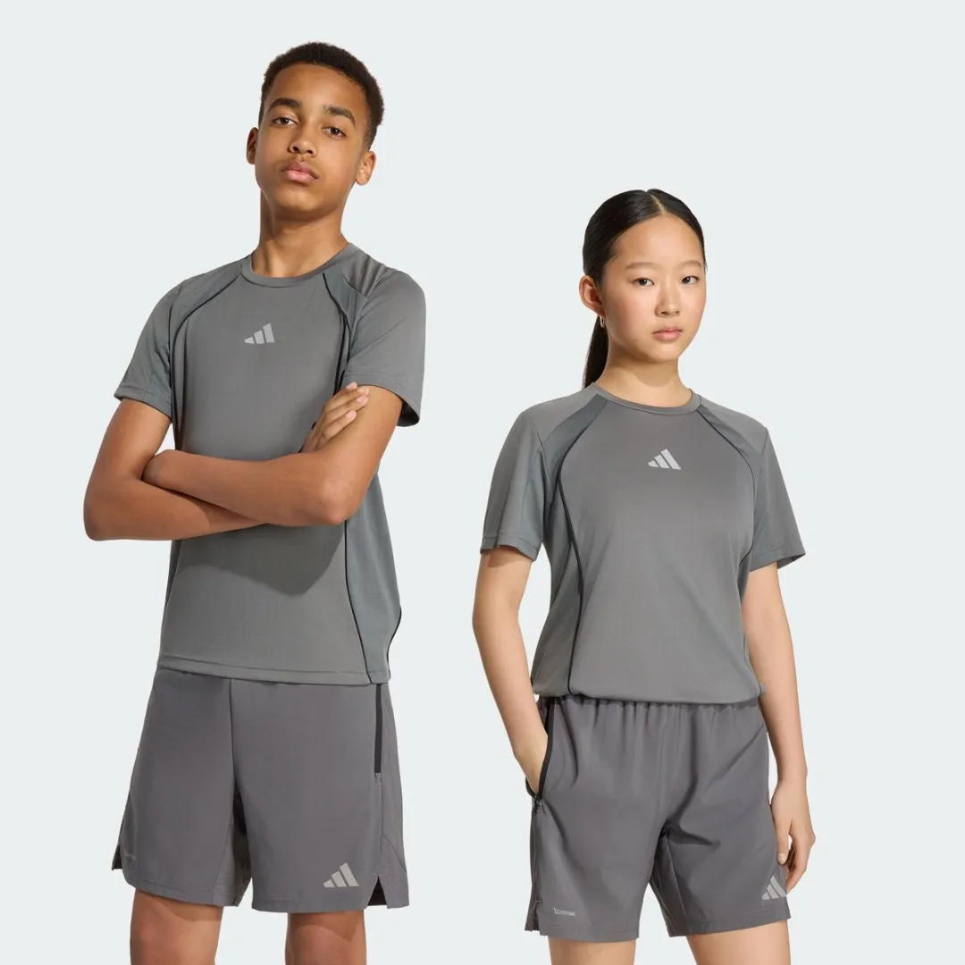 adidas Climacool T-Shirt KR8994 - 116 - Grijs - afbeelding 6 van 6