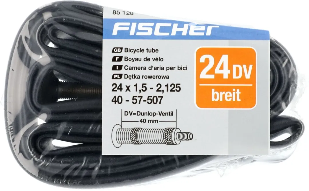 Fischer Fiets Binnenband 24" 40-507/57-507 - Zwart