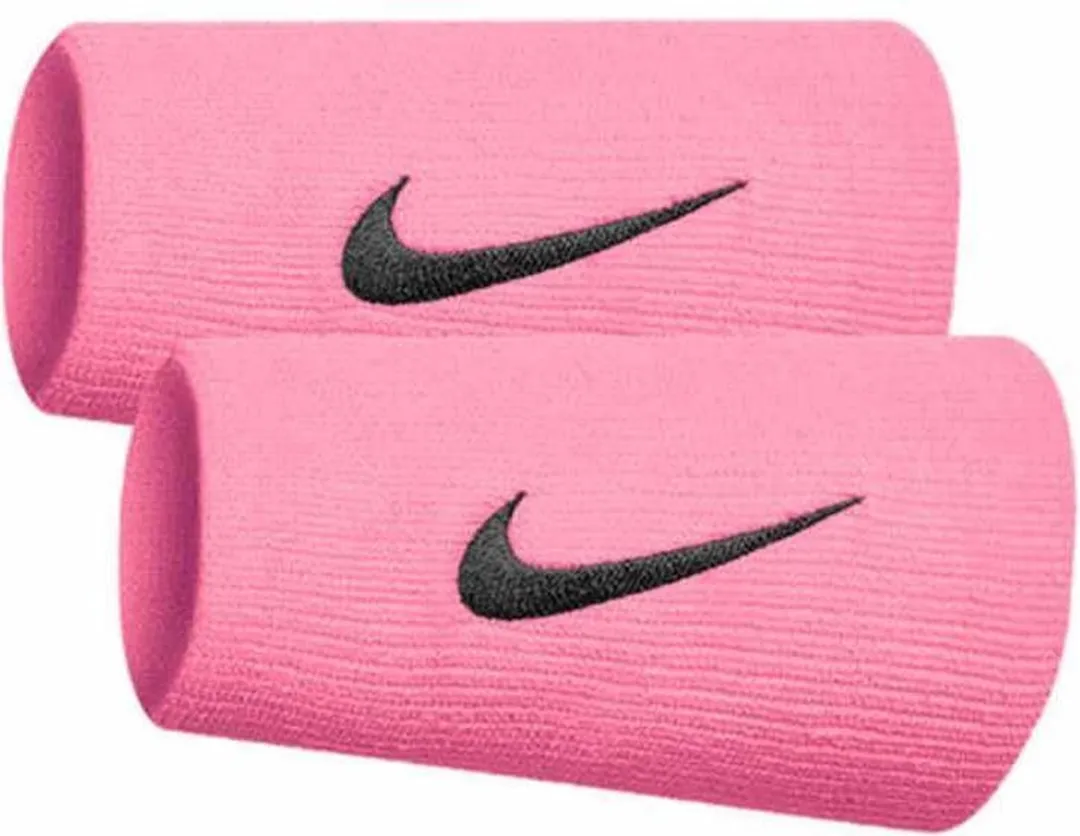 Nike Swoosh Doublewide Polsband - Roze